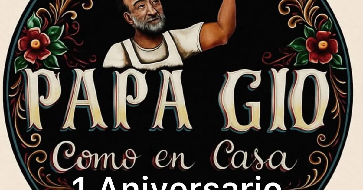 PAPA GIO COMO EN CASA